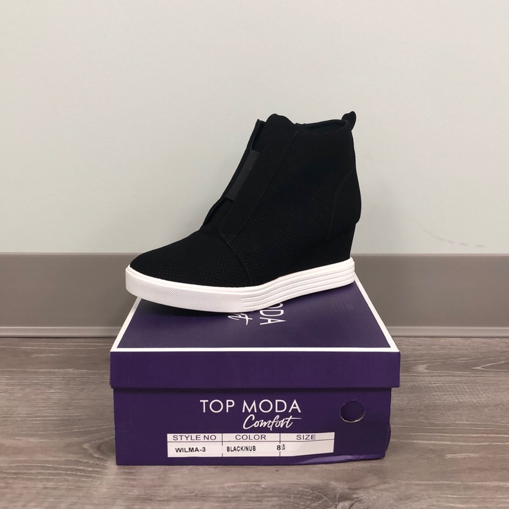 New with Box Wedge Sneakers